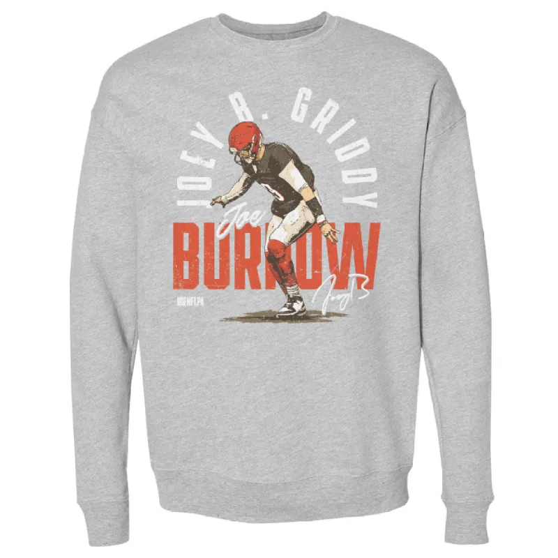 Joe Burrow Cincinnati Griddy Celly WHT sold by 500 Level