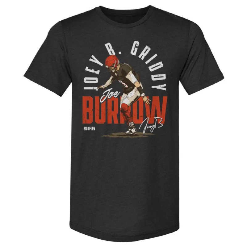 Joe Burrow Cincinnati Griddy Celly WHT sold by 500 Level