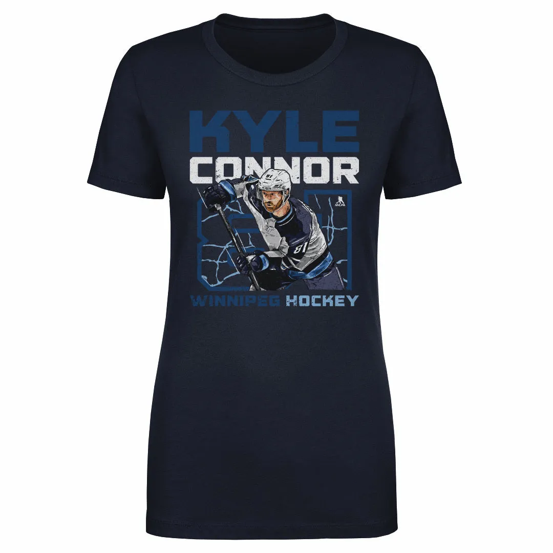 Kyle Connor Winnipeg Player Name WHT sold by 500 Level