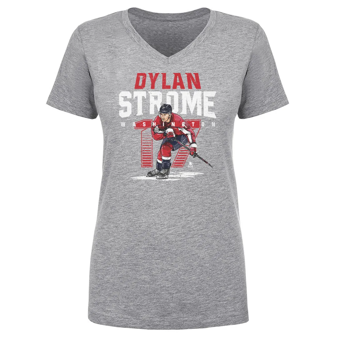 Dylan Strome Washington Name Number WHT sold by 500 Level product image thumbnail 2
