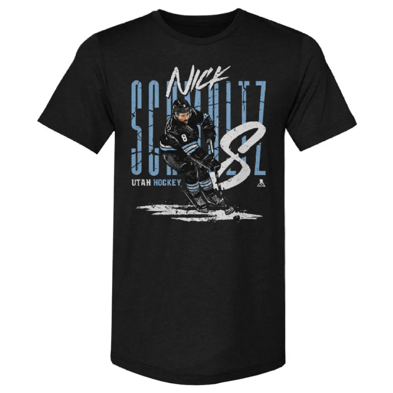 Nick Schmaltz Utah Player Name WHT sold by 500 Level