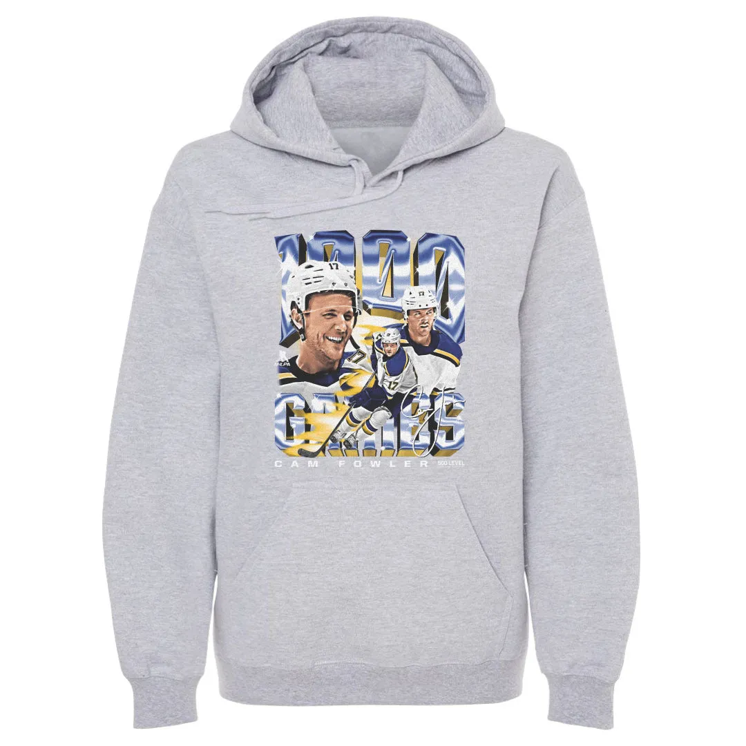 Cam Fowler St. Louis 1000 Games Vintage WHT sold by 500 Level product image thumbnail 2