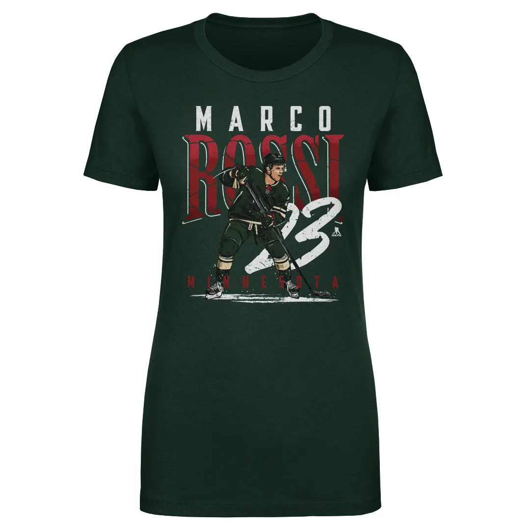 Marco Rossi Minnesota Player Name WHT sold by 500 Level product image thumbnail 2