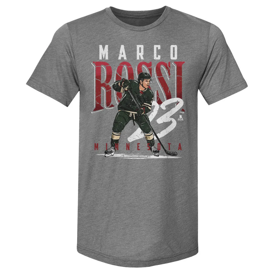 Marco Rossi Minnesota Player Name WHT sold by 500 Level product image thumbnail 2