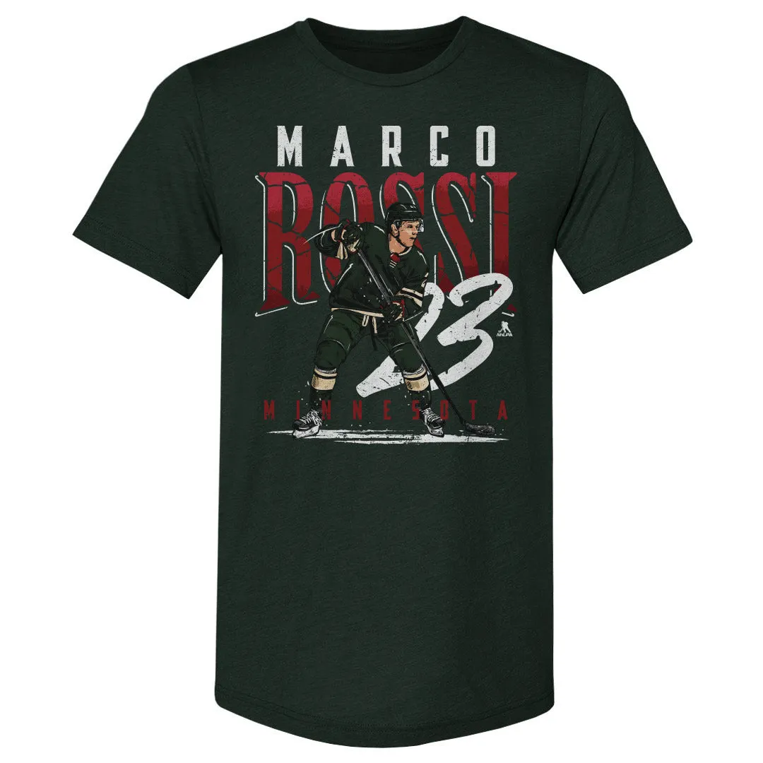 Marco Rossi Minnesota Player Name WHT sold by 500 Level