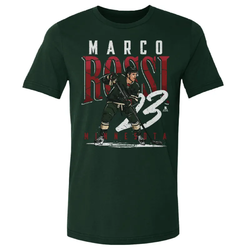 Marco Rossi Minnesota Player Name WHT sold by 500 Level
