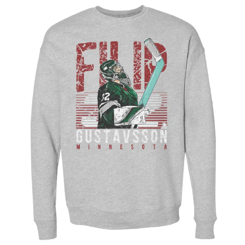 Filip Gustavsson Minnesota Player Name WHT sold by 500 Level