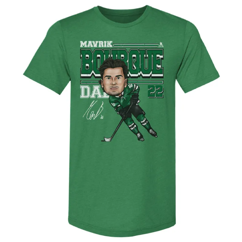 Mavrik Bourque Dallas Cartoon WHT sold by 500 Level