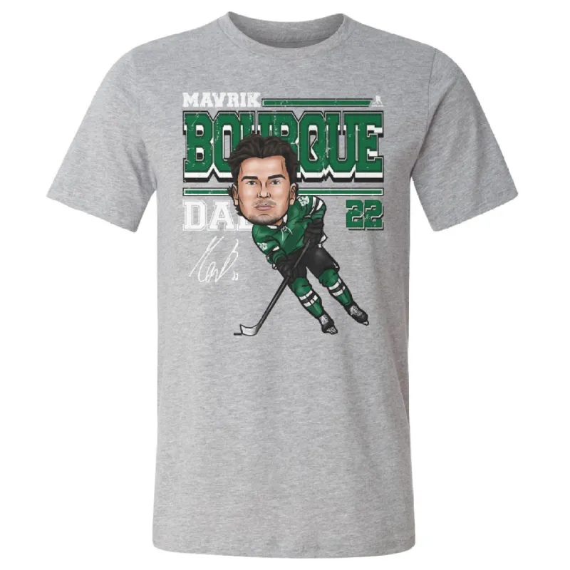 Mavrik Bourque Dallas Cartoon WHT made by 500 Level