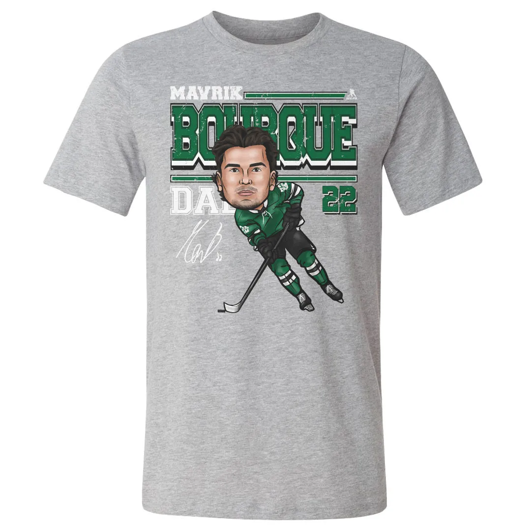 Mavrik Bourque Dallas Cartoon WHT sold by 500 Level