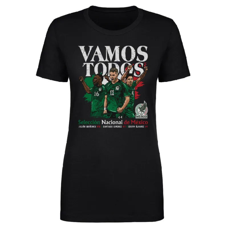 Mexico National Team Quinones Gimenez & Alvarez WHT sold by 500 Level