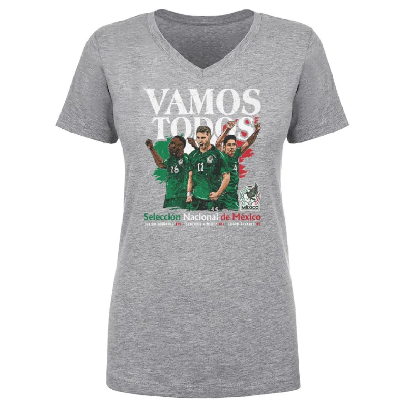 Mexico National Team Quinones Gimenez & Alvarez WHT sold by 500 Level