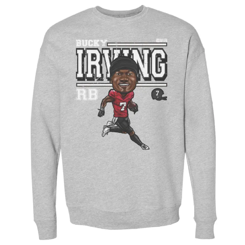 Bucky Irving Tampa Bay Cartoon WHT sold by 500 Level