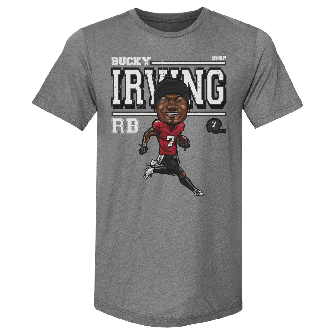 Bucky Irving Tampa Bay Cartoon WHT sold by 500 Level