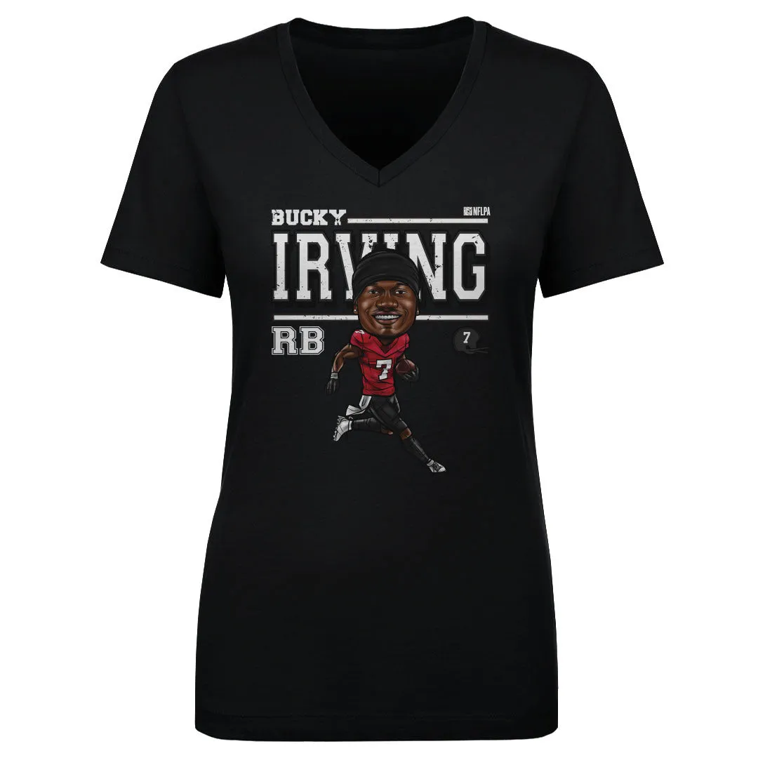 Bucky Irving Tampa Bay Cartoon WHT sold by 500 Level