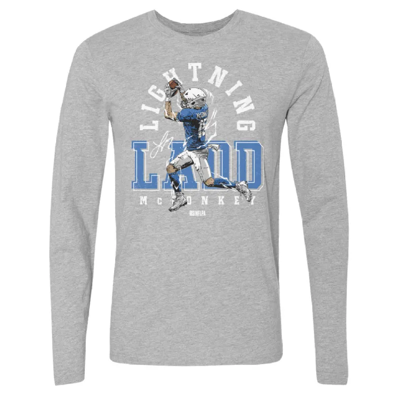 Ladd McConkey Los Angeles C Lightning Ladd WHT sold by 500 Level