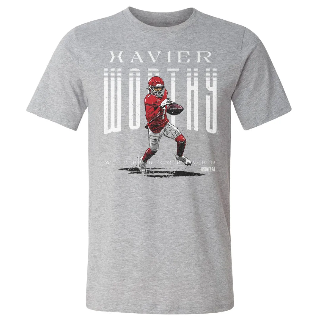 Xavier Worthy Kansas City Player Name WHT sold by 500 Level