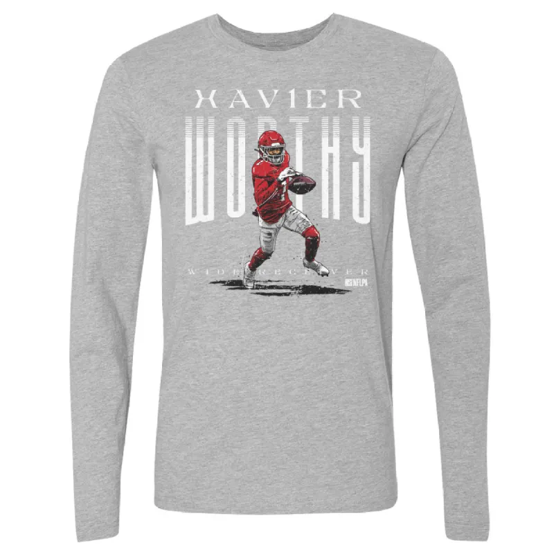 Xavier Worthy Kansas City Player Name WHT sold by 500 Level