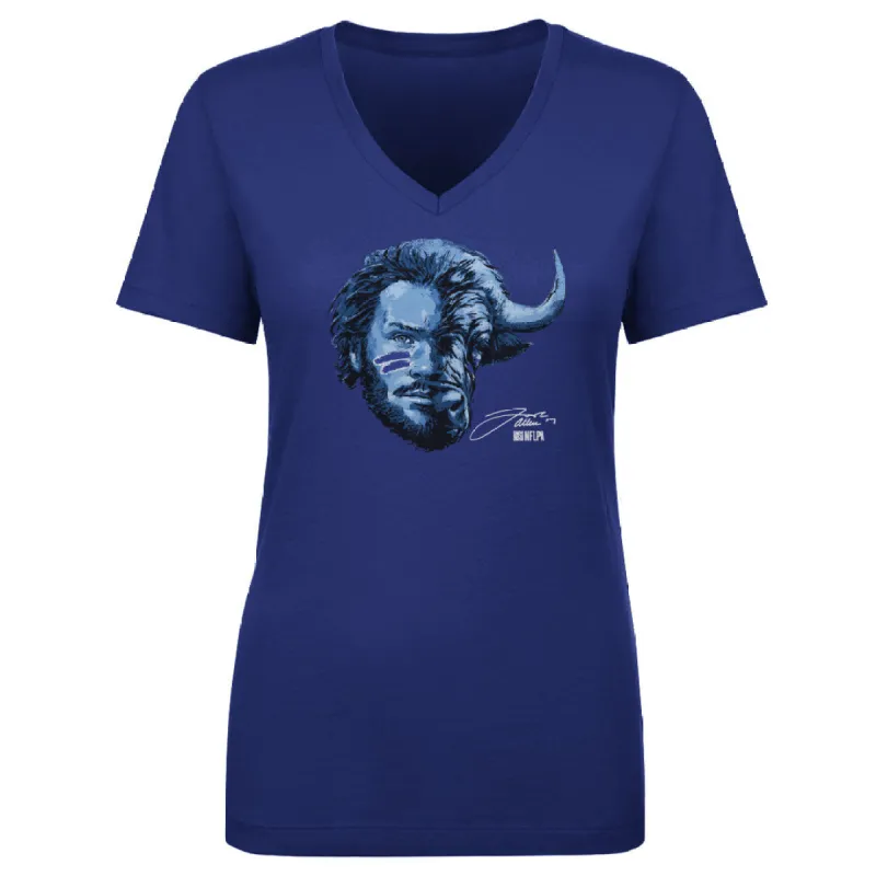 Josh Allen Buffalo Head WHT sold by 500 Level