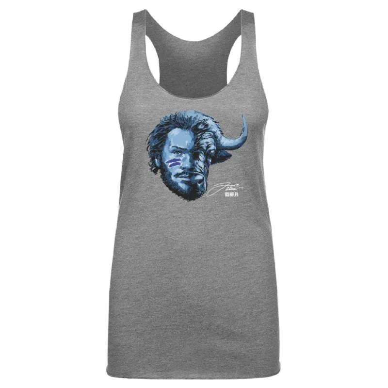 Josh Allen Buffalo Head WHT sold by 500 Level