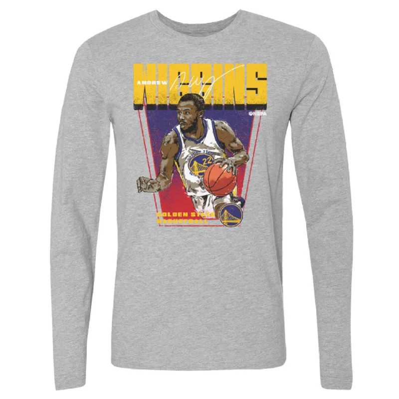 Andrew Wiggins Golden State Warriors Premiere WHT sold by 500 Level