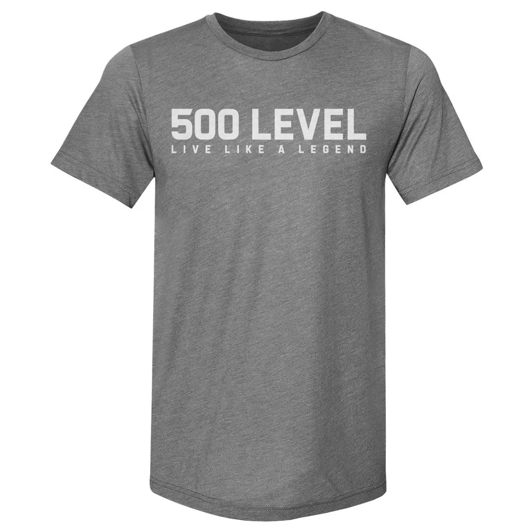 500 LEVEL Wordmark WHT sold by 500 Level