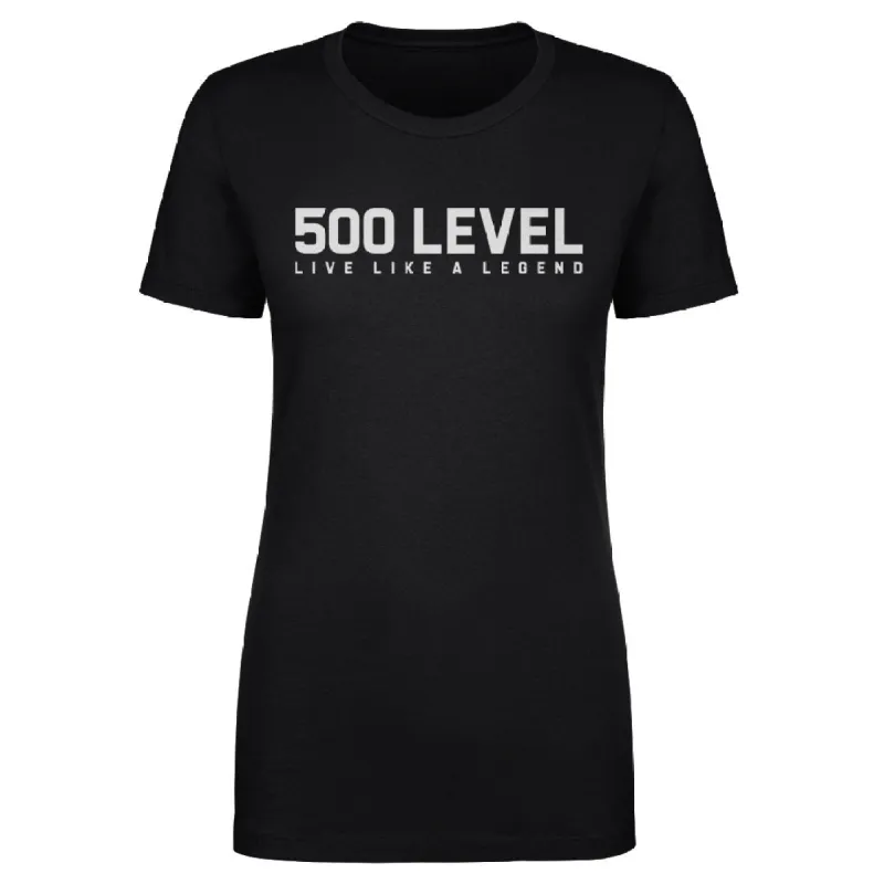 500 LEVEL Wordmark WHT sold by 500 Level