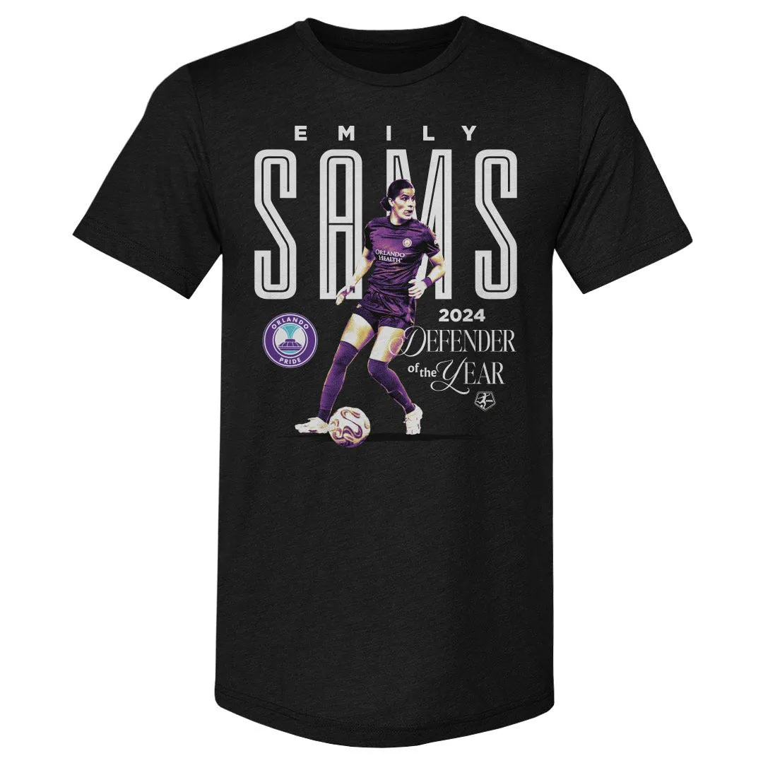 Emily Sams Orlando Pride 2024 Defender Of The Year WHT sold by 500 Level