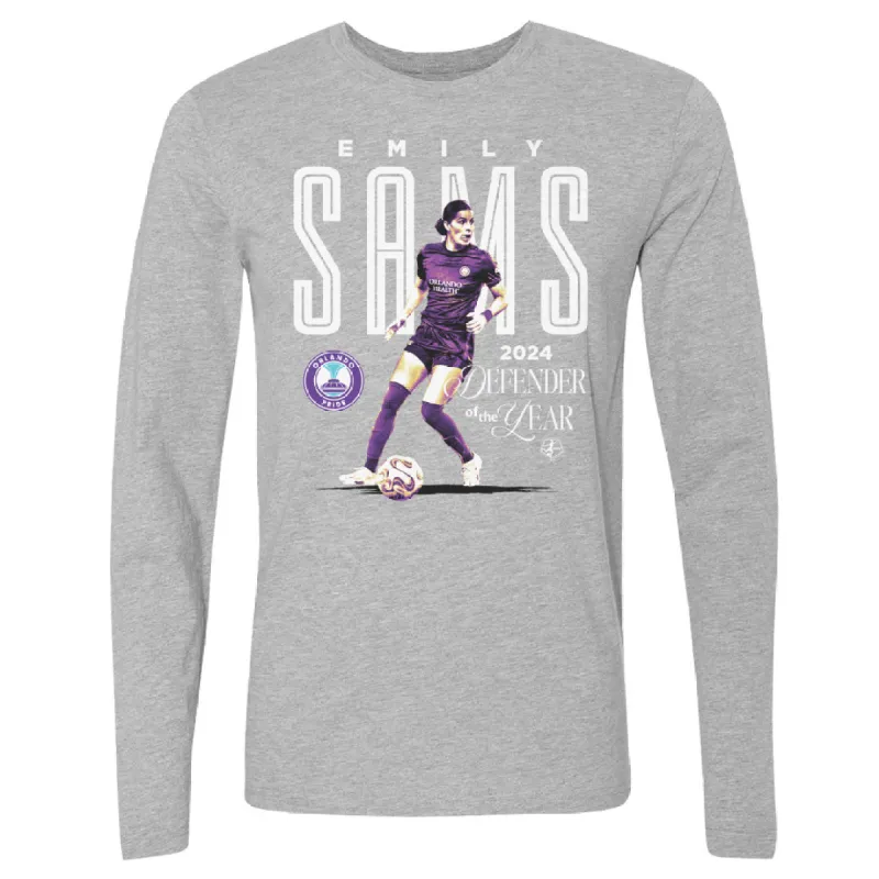 Emily Sams Orlando Pride 2024 Defender Of The Year WHT sold by 500 Level