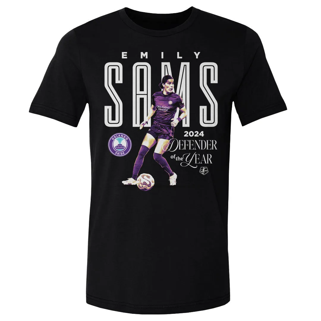 Emily Sams Orlando Pride 2024 Defender Of The Year WHT sold by 500 Level
