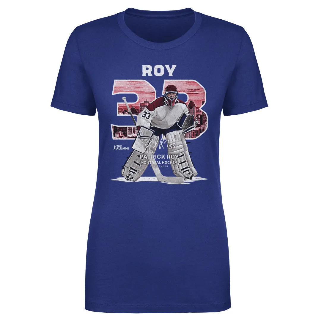 Patrick Roy Montreal Throwback WHT sold by 500 Level product image thumbnail 2