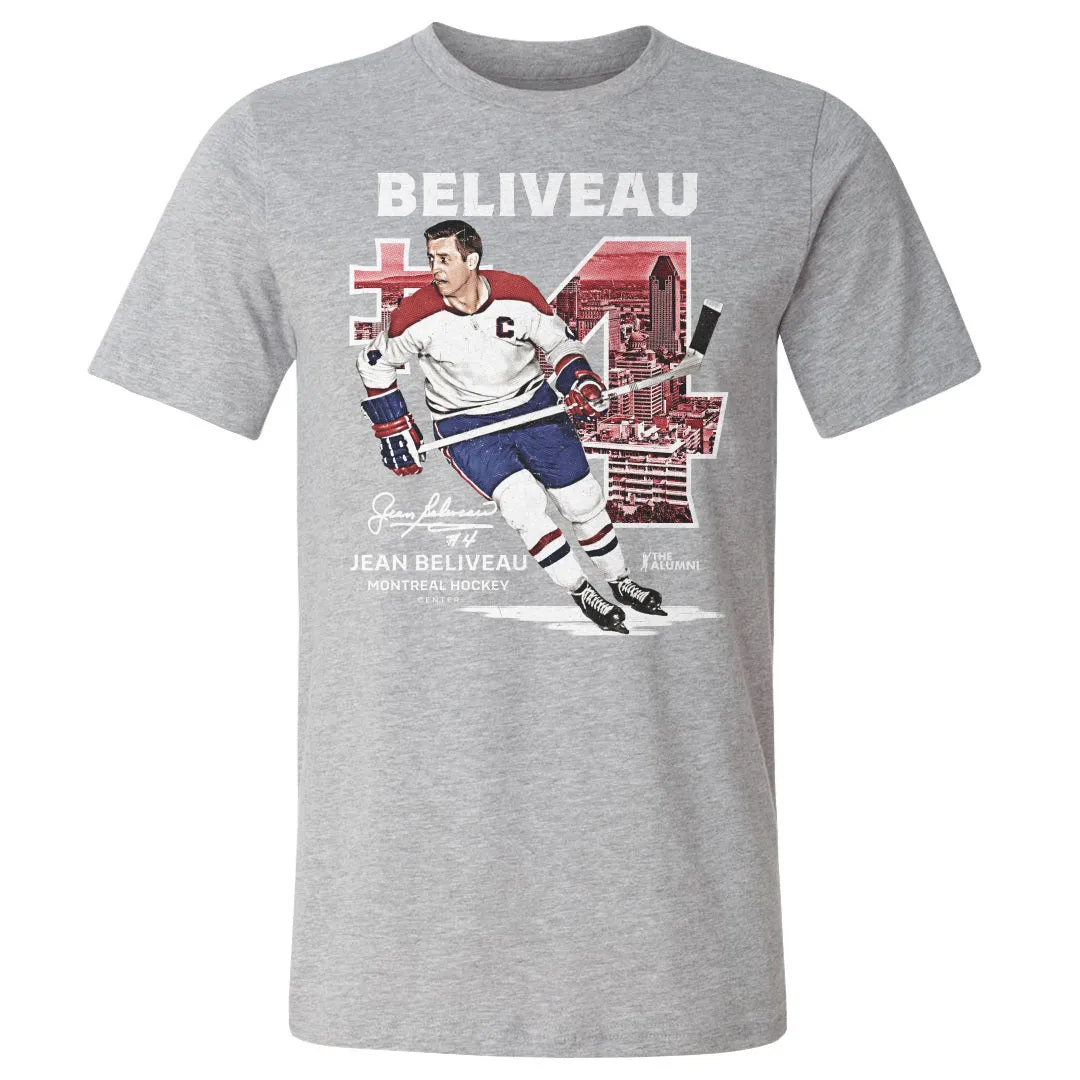 Jean Beliveau Montreal Throwback WHT sold by 500 Level product image thumbnail 3