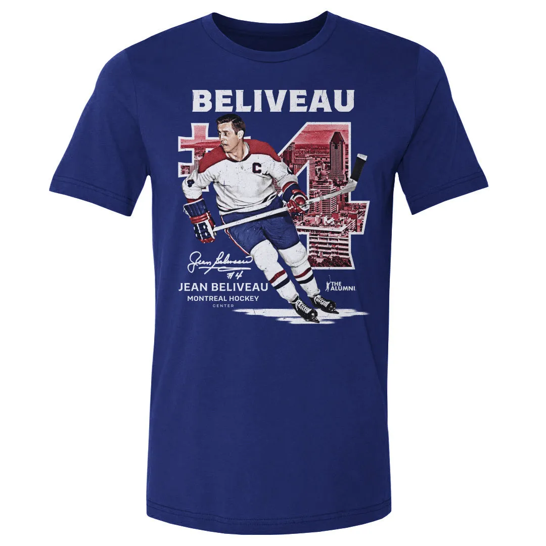 Jean Beliveau Montreal Throwback WHT sold by 500 Level product image thumbnail 2