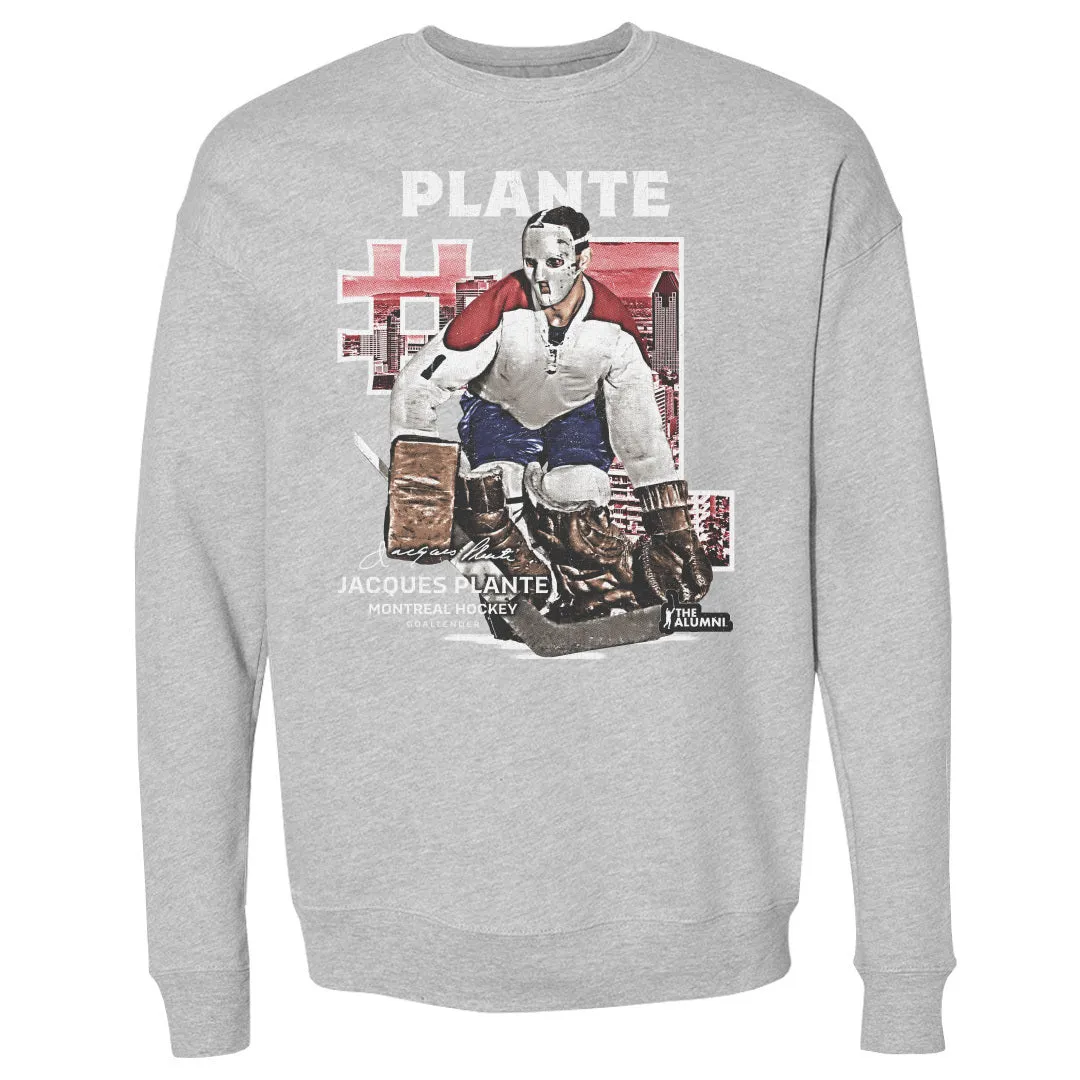 Jacques Plante Montreal Throwback WHT sold by 500 Level