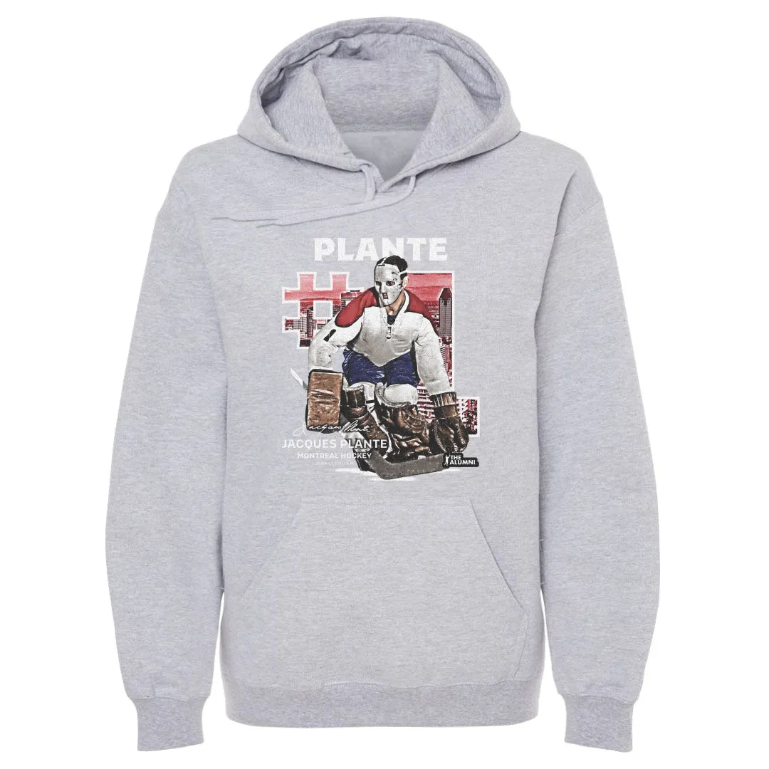 Jacques Plante Montreal Throwback WHT sold by 500 Level product image thumbnail 3