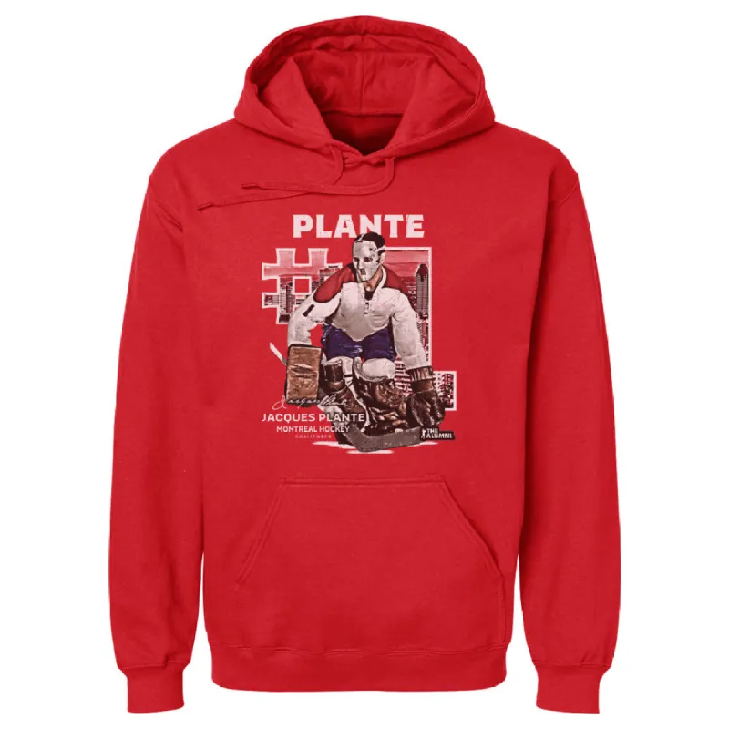 Jacques Plante Montreal Throwback WHT sold by 500 Level