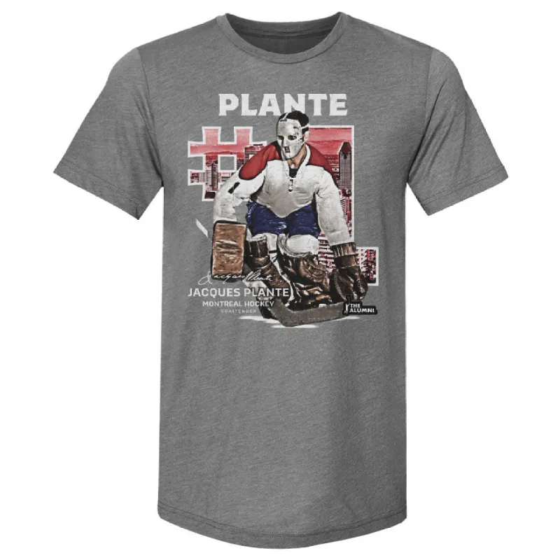 Jacques Plante Montreal Throwback WHT sold by 500 Level