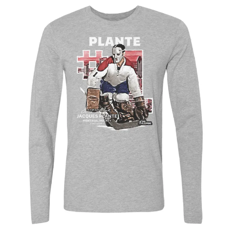 Jacques Plante Montreal Throwback WHT sold by 500 Level