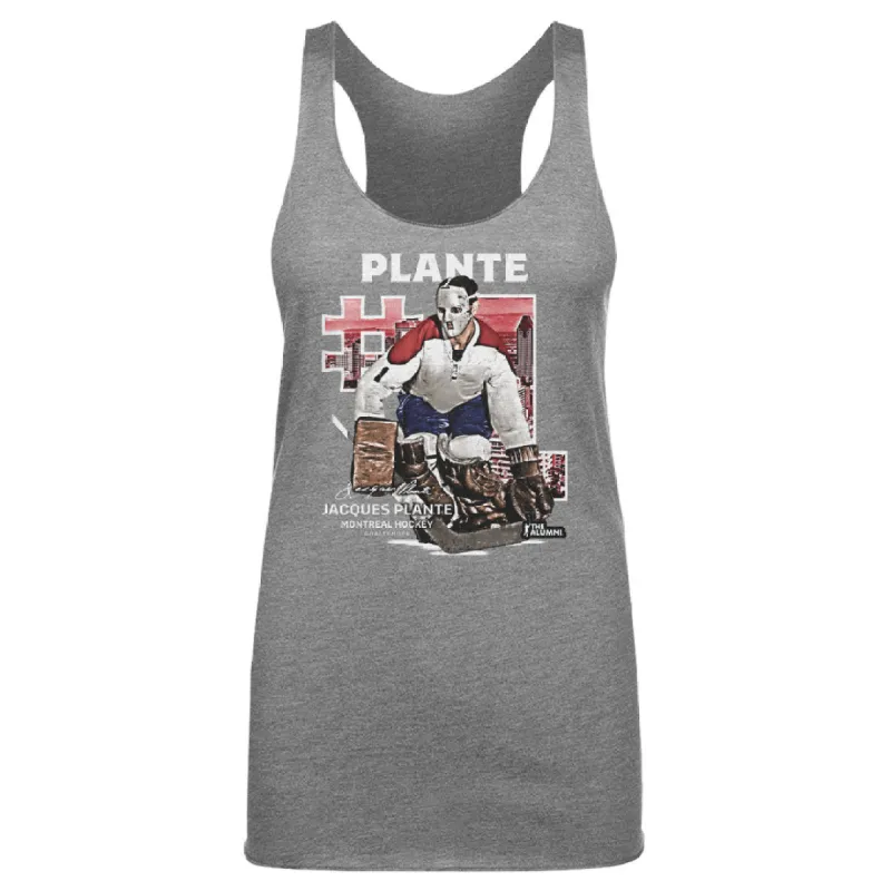Jacques Plante Montreal Throwback WHT sold by 500 Level