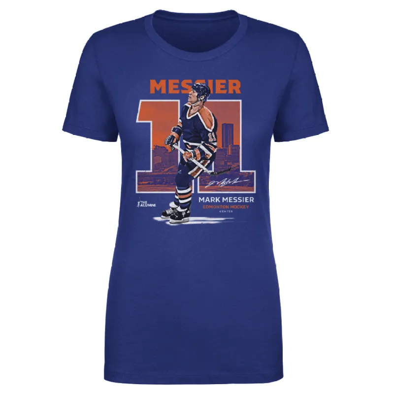 Mark Messier Edmonton Throwback WHT sold by 500 Level