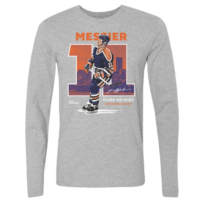 Mark Messier Edmonton Throwback WHT sold by 500 Level