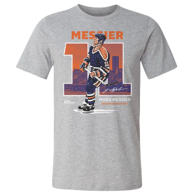 Mark Messier Edmonton Throwback WHT sold by 500 Level