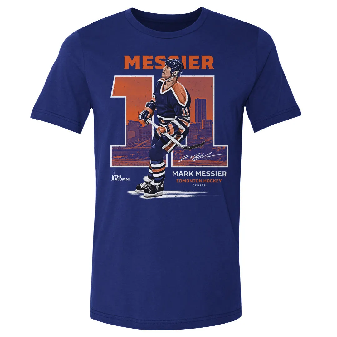Mark Messier Edmonton Throwback WHT sold by 500 Level product image thumbnail 2