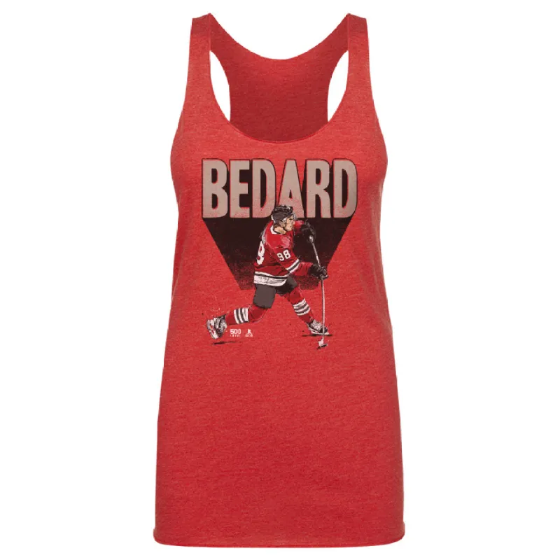 Connor Bedard Chicago Bold WHT sold by 500 Level