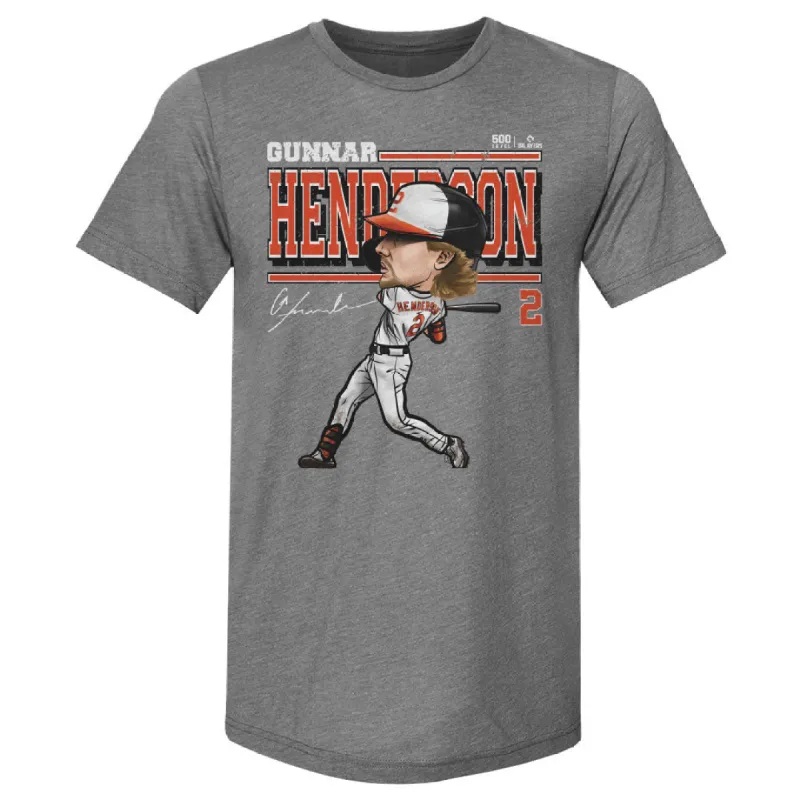 Gunnar Henderson Baltimore Cartoon WHT sold by 500 Level