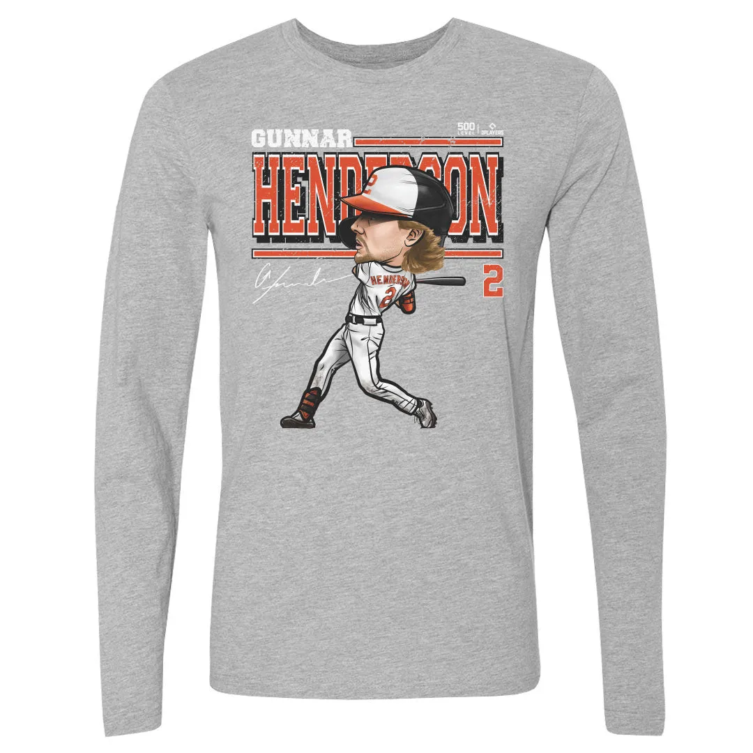 Gunnar Henderson Baltimore Cartoon WHT sold by 500 Level product image thumbnail 2