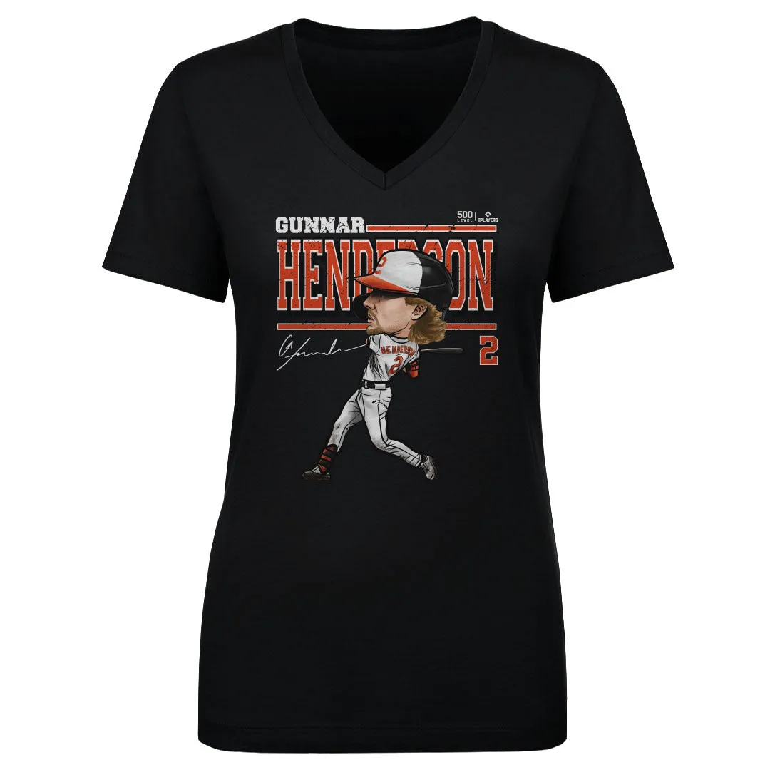 Gunnar Henderson Baltimore Cartoon WHT sold by 500 Level product image thumbnail 2