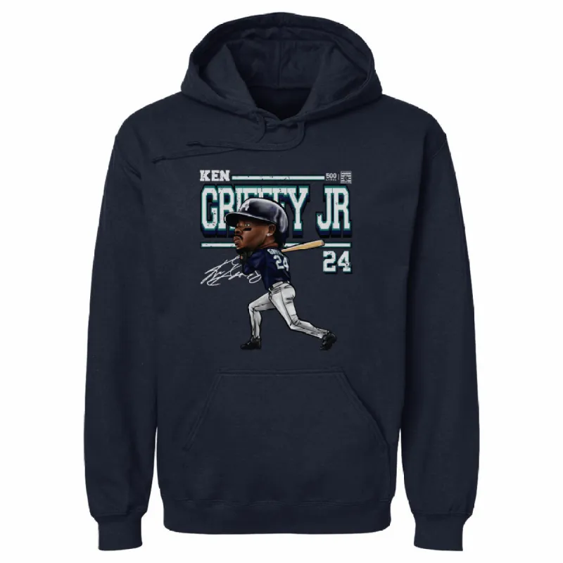 Ken Griffey Jr. Seattle Cartoon WHT sold by 500 Level