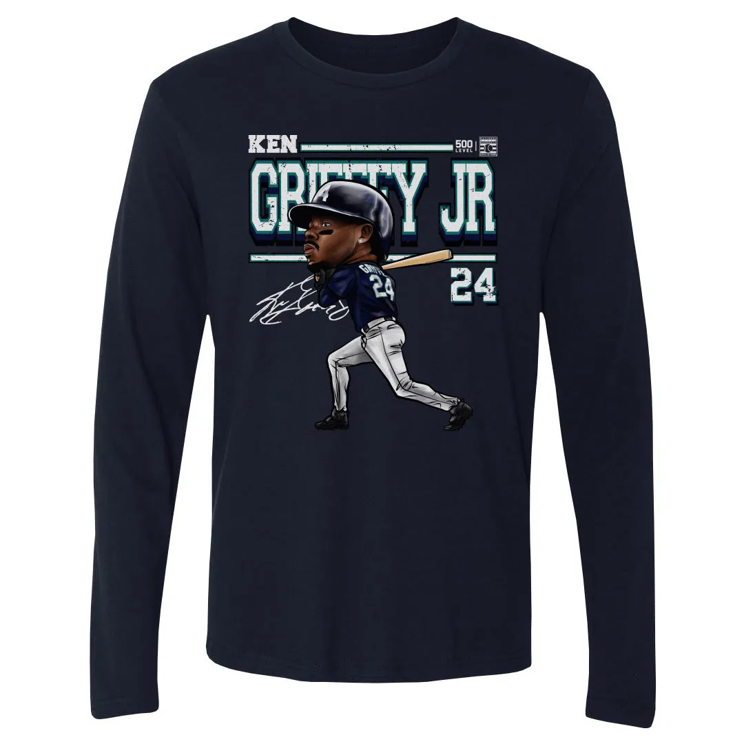 Ken Griffey Jr. Seattle Cartoon WHT sold by 500 Level product image thumbnail 2