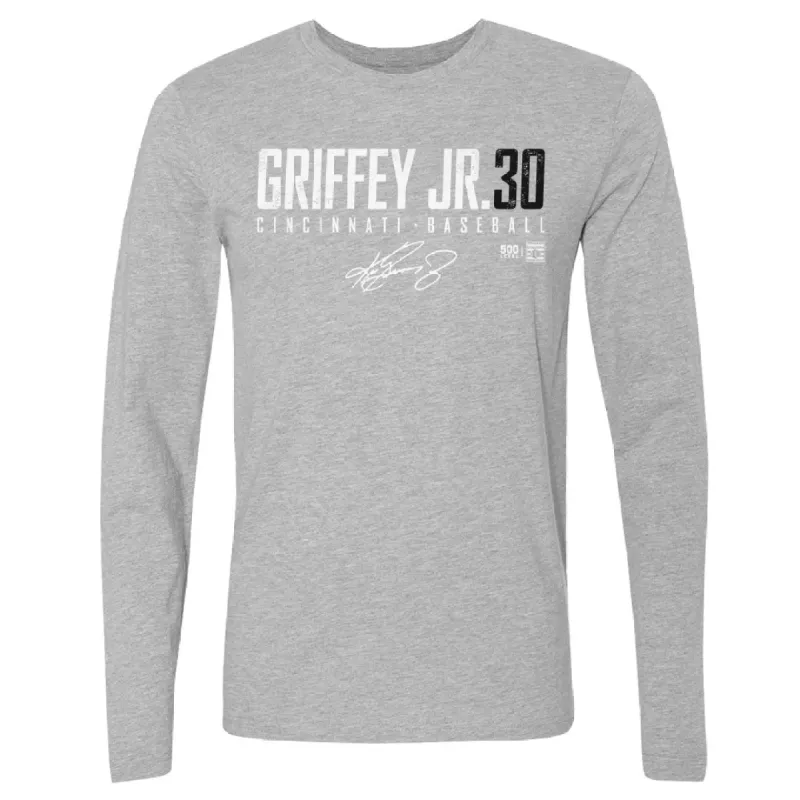 Ken Griffey Jr. Cincinnati Elite WHT sold by 500 Level